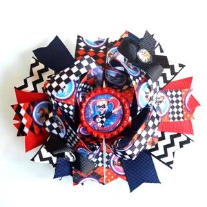 Harley Quinn Inspired hairbow